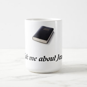 Fråga mig om Jesus med bibeln Kaffemugg