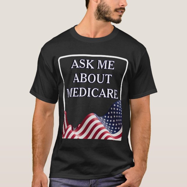 Fråga mig om läkemedel t shirt (Framsida)