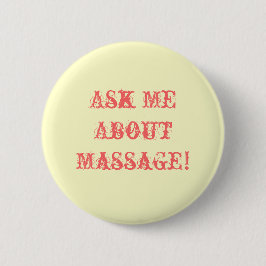 Fråga mig om massage! knapp