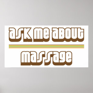 Fråga mig om massage poster