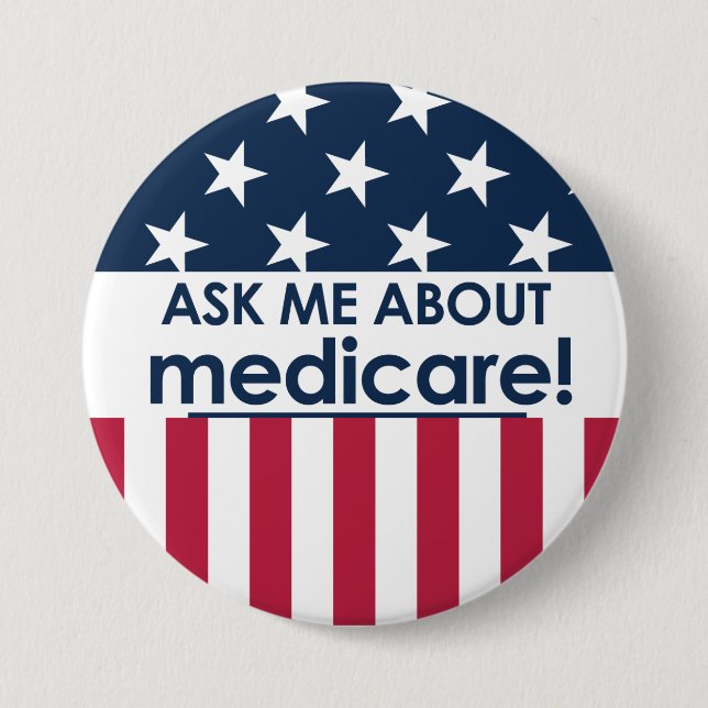 Fråga mig om Medicare - Amerika Knapp (Framsida)