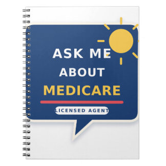 Fråga Mig Om Medicare Auktoriserad Agent Spiral An Anteckningsbok