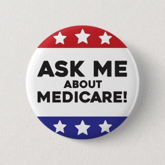 Fråga mig om Medicare-knapp - Samtalsskickare Knapp