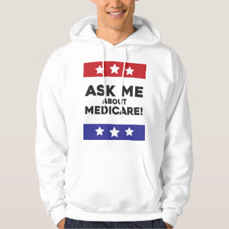 Fråga Mig Om Medicare – Tröja Med Huva Hoodie