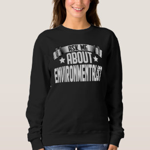 Fråga mig om miljömiljö-miljön t shirt