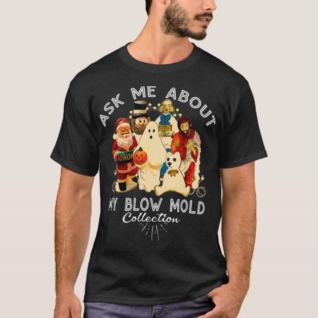 Fråga mig om min blommiga guldsamling.. t shirt (Framsida)