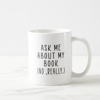 Fråga mig om min Bok i verkligen Kaffemugg