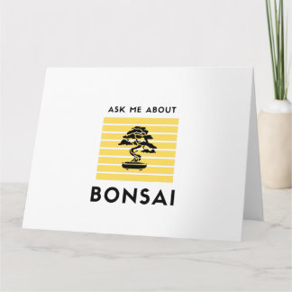 Fråga mig om min bonsai kort