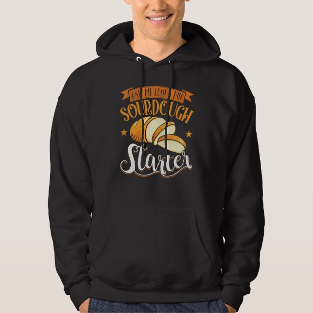 Fråga mig om min egen sollaststartbread Baker Hoodie (Framsida)