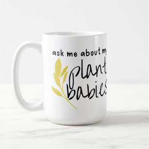 Fråga mig om min fabrik Spädbarn Kaffemugg