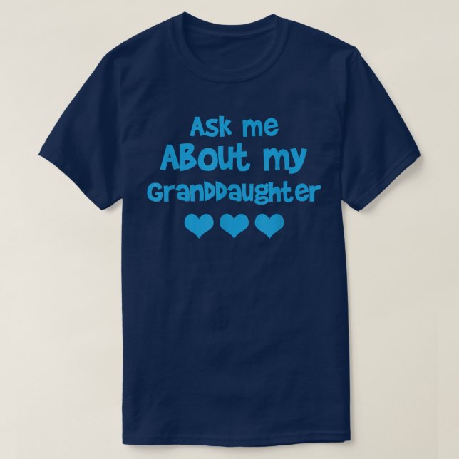 Fråga mig om min farmor mormor  t shirt (Design framsida)