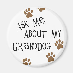 Fråga mig om min Granddog Magnet
