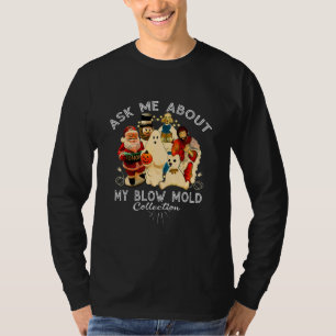 Fråga mig om min guldsamling i blott och bart t shirt