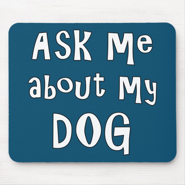 Fråga mig om min Hund Musmatta (Framsidan)