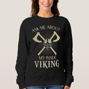 Fråga mig om min Inner Viking Valhalla Odin Clothi T Shirt