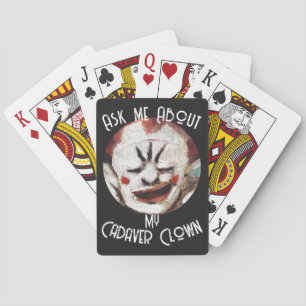 Fråga mig om min likklowns middagsfest 2049 casinokort