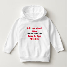 Fråga mig om min mejeri- & äggallergier