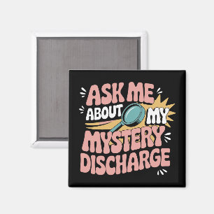 Fråga mig om min mystiska flytning pinsamt magnet