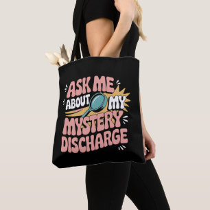 Fråga mig om min mystiska flytning pinsamt tygkasse
