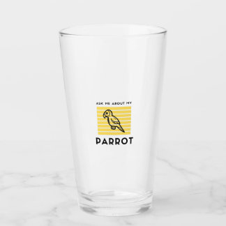Fråga mig om min papegoja glaskopp