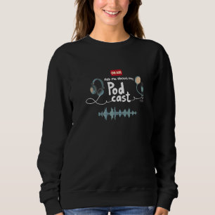 Fråga Mig Om Min Podcast Radiostudio På Luft T Shirt