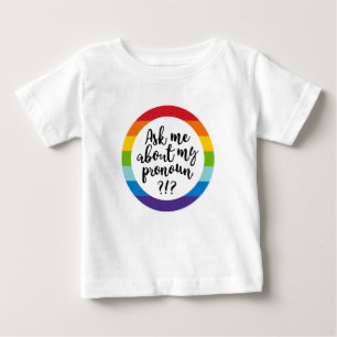 Fråga mig om min Pronoun? T Shirt