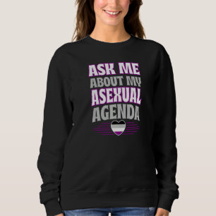Fråga mig om min sexuella dagordning - Pridet Ace T Shirt