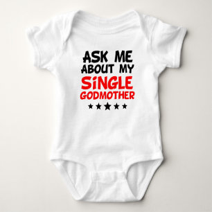 Fråga mig om min singelgudmor t shirt