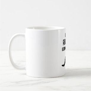Fråga mig om min tyska shepherd kaffemugg