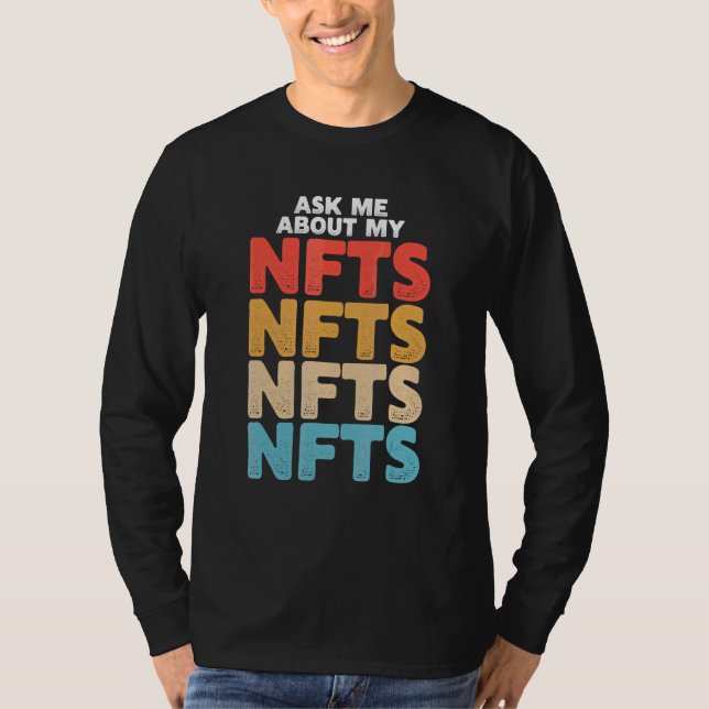 Fråga mig om mina hissar t shirt (Framsida)