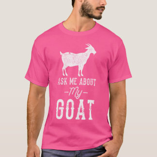 Fråga mig om mitt mål t shirt