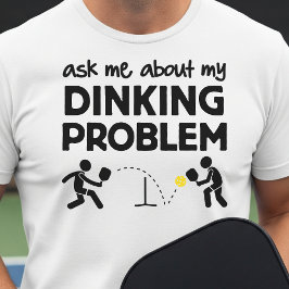 Fråga mig om mitt problem med dykarkula vit t shirt
