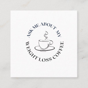Fråga mig om mitt viktförlustkaffe