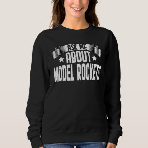 Fråga mig om modellraketer Rocket Scientist Aeros T Shirt