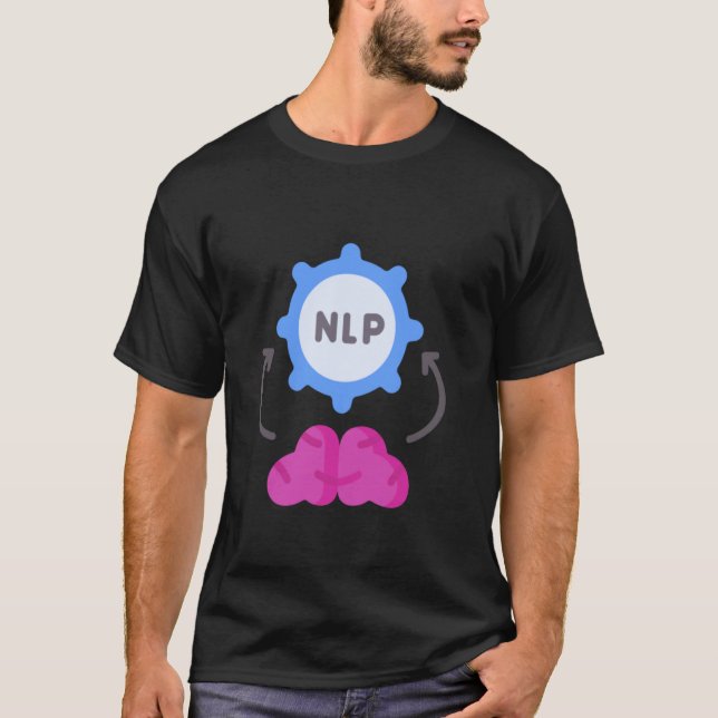 Fråga mig om NLP Neuro-språklig programplanering T Shirt (Framsida)