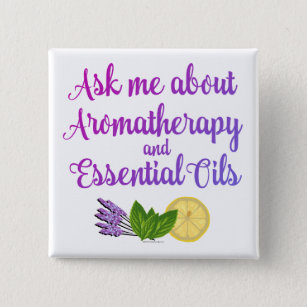 Fråga mig om nödvändig oljaaffär för Aromatherapy Knapp