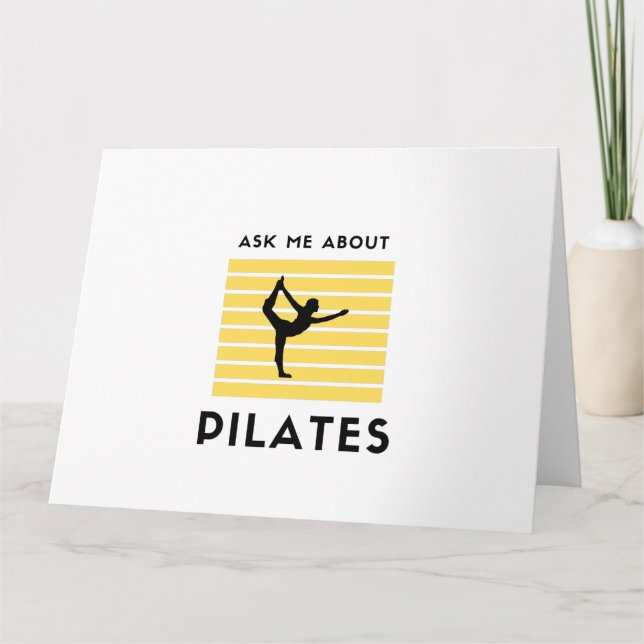 Fråga mig om pilates kort (Framsida)