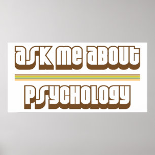 Fråga mig om psykologi poster