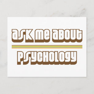 Fråga mig om psykologi vykort