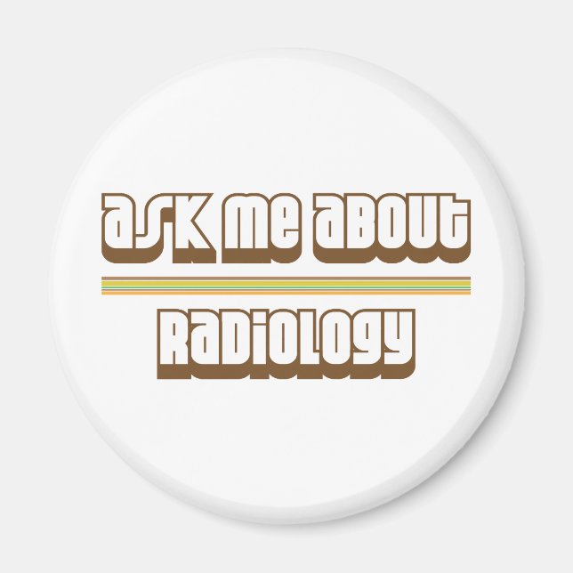 Fråga mig om radiologi magnet (Framsidan)