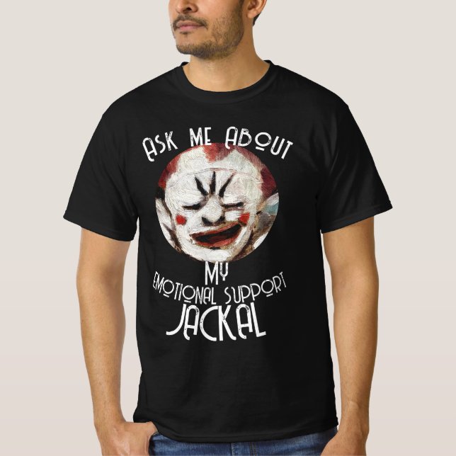 Fråga mig om support för Cadaver JACKAL Clown T Shirt (Framsida)