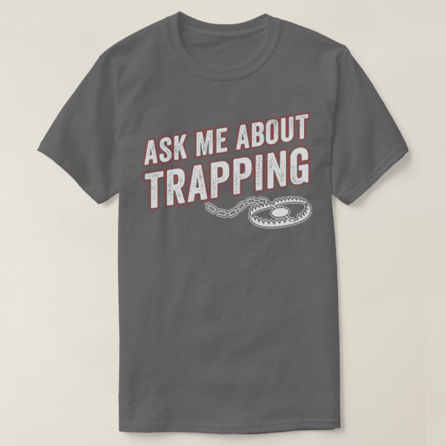 Fråga mig om svälljakt på svällning t shirt (Design framsida)
