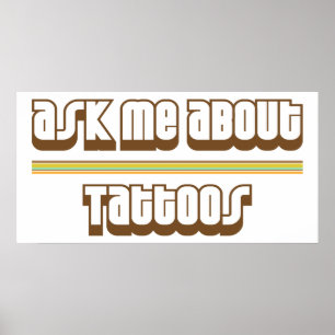 Fråga mig om tatueringar poster