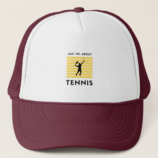 Fråga mig om tennis keps (Framsida)