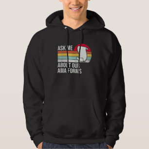Fråga mig om våra Ama Forms Funny Nurse Swea Hoodie
