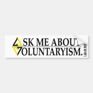 FRÅGA MIG OM VOLUNTARYISM BILDEKAL