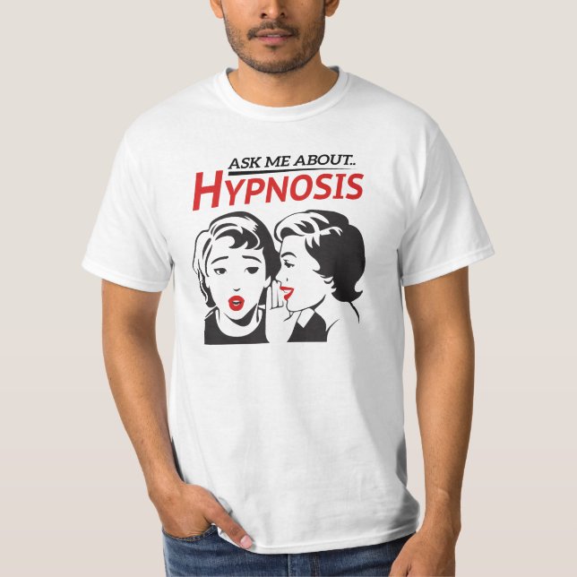 Fråga mig omkring. Hypnos Tee Shirt (Framsida)