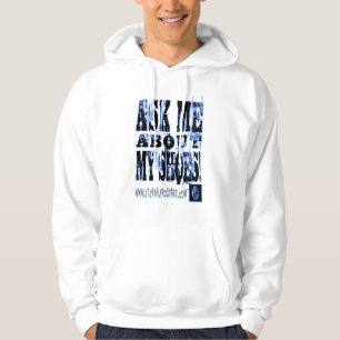 Fråga mig sweatshirt med luva