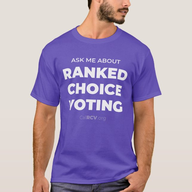 "Fråga mig" T-Shirt (Framsida)