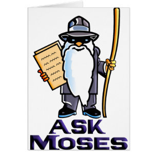 Fråga Moses Hälsningskort